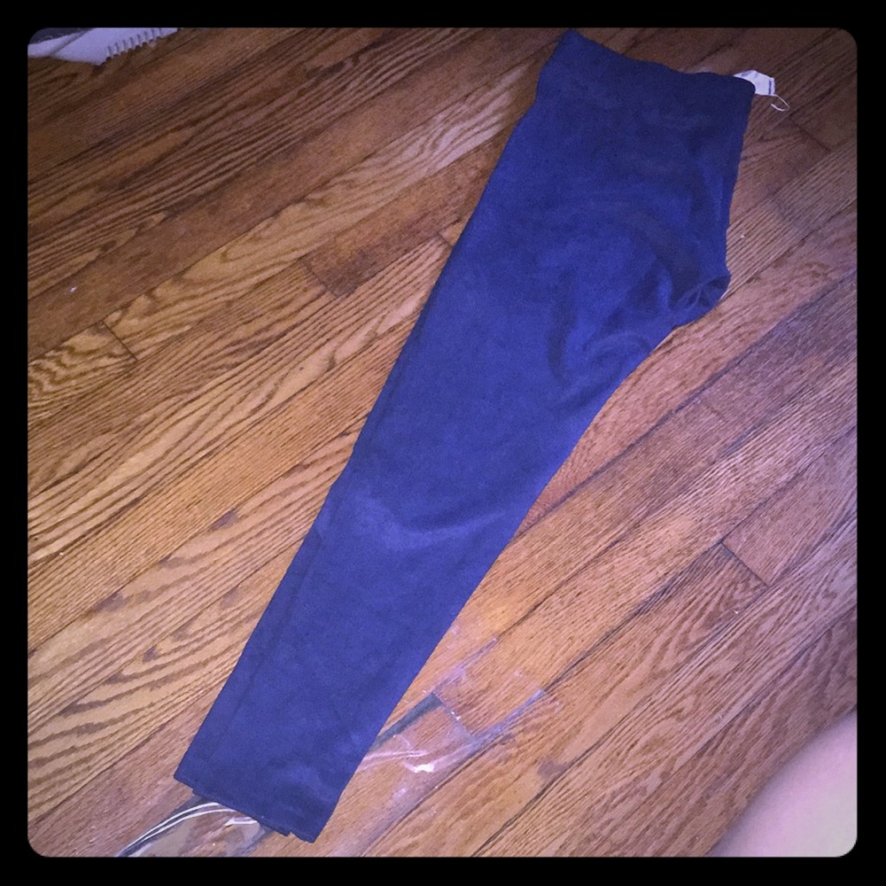Suede Willow Clay Leggings